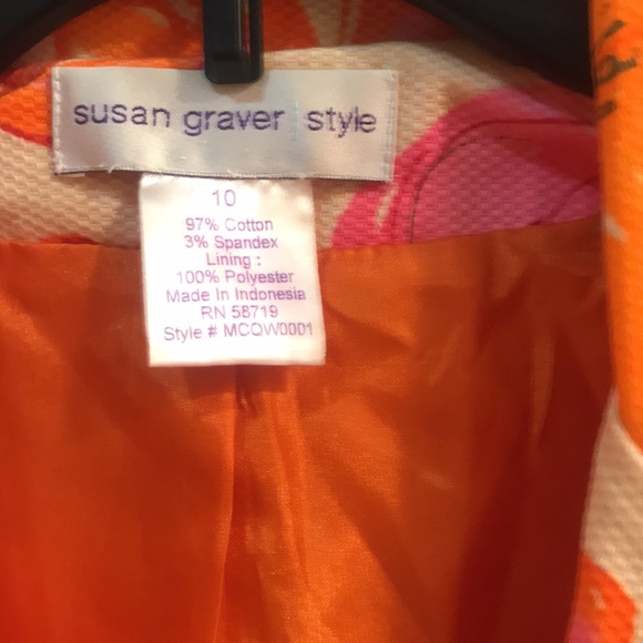 🌸NEW🌸 Vintage Susan Graver Blazer Jacket - Picture 2 of 9